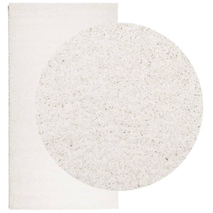 vidaXL Shaggy Rug PAMPLONA High Pile Modern Cream 80x150 cm