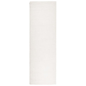 vidaXL Shaggy Rug PAMPLONA High Pile Modern Cream 80x250 cm