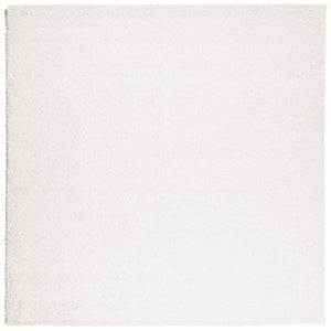 vidaXL Shaggy Rug PAMPLONA High Pile Modern Cream 120x120 cm