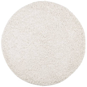 vidaXL Shaggy Rug PAMPLONA High Pile Modern Cream Ø 160 cm