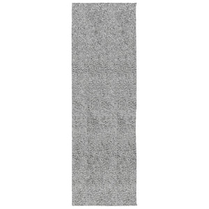 vidaXL Shaggy Rug PAMPLONA High Pile Modern Grey 80x250 cm