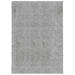 vidaXL Shaggy Rug PAMPLONA High Pile Modern Grey 120x170 cm