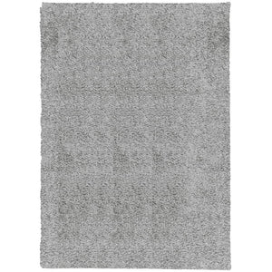 vidaXL Shaggy Rug PAMPLONA High Pile Modern Grey 200x280 cm