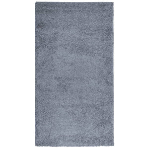 vidaXL Shaggy Rug PAMPLONA High Pile Modern Blue 60x110 cm