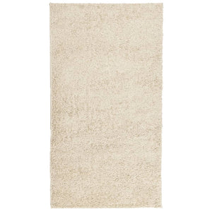 vidaXL Shaggy Rug PAMPLONA High Pile Modern Gold 60x110 cm