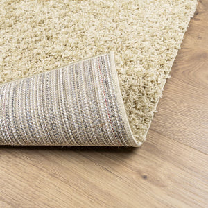 vidaXL Shaggy Rug PAMPLONA High Pile Modern Gold 60x110 cm