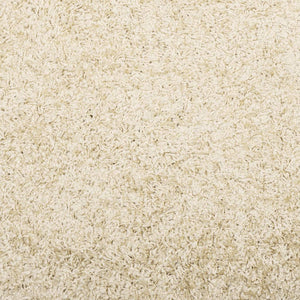 vidaXL Shaggy Rug PAMPLONA High Pile Modern Gold 140x200 cm