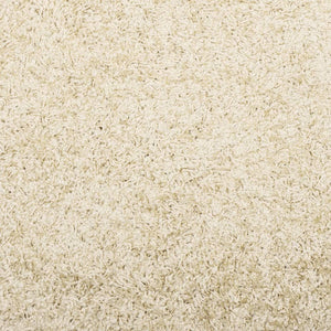 vidaXL Shaggy Rug PAMPLONA High Pile Modern Gold Ø 200 cm