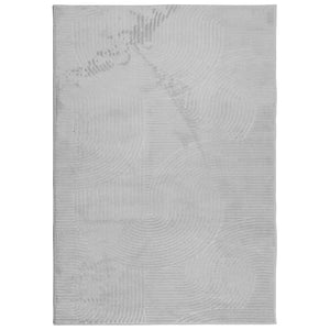 vidaXL Rug IZA Short Pile Scandinavian Look Grey 120x170 cm