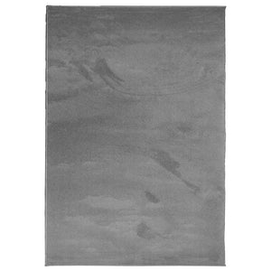 vidaXL Rug OVIEDO Short Pile Anthracite 120x170 cm