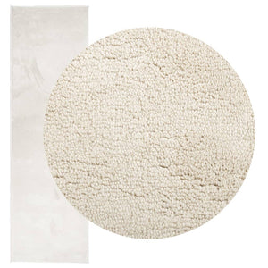 vidaXL Rug OVIEDO Short Pile Beige 80x250 cm