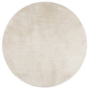 vidaXL Rug OVIEDO Short Pile Beige Ø 80 cm