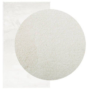 vidaXL Rug OVIEDO Short Pile Cream 60x110 cm