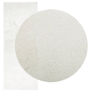 vidaXL Rug OVIEDO Short Pile Cream 80x200 cm