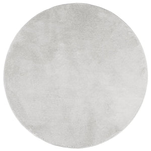 vidaXL Rug OVIEDO Short Pile Grey Ø 160 cm