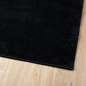 vidaXL Rug OVIEDO Short Pile Black 60x110 cm