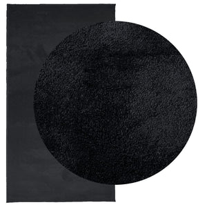 vidaXL Rug OVIEDO Short Pile Black 80x150 cm