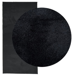 vidaXL Rug OVIEDO Short Pile Black 100x200 cm