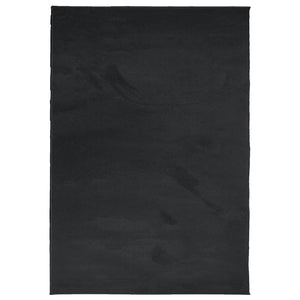 vidaXL Rug OVIEDO Short Pile Black 120x170 cm