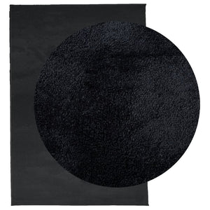 vidaXL Rug OVIEDO Short Pile Black 120x170 cm