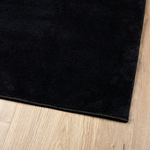 vidaXL Rug OVIEDO Short Pile Black 120x170 cm