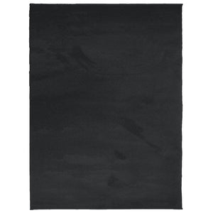 vidaXL Rug OVIEDO Short Pile Black 240x340 cm