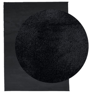 vidaXL Rug OVIEDO Short Pile Black 240x340 cm