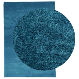 vidaXL Rug OVIEDO Short Pile Turquoise 120x170 cm