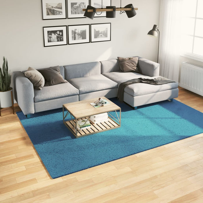 vidaXL Rug OVIEDO Short Pile Turquoise 200x280 cm