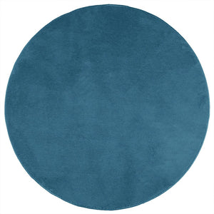 vidaXL Rug OVIEDO Short Pile Turquoise Ø 240 cm