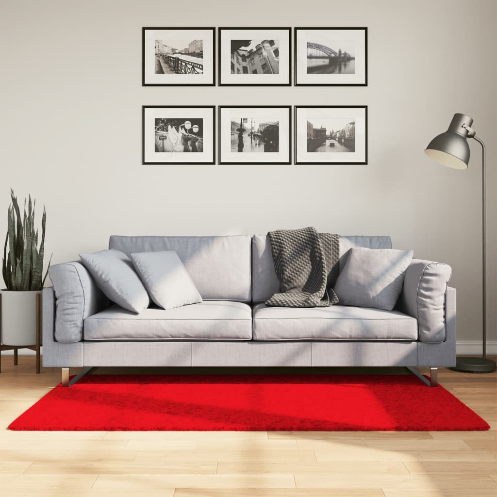 vidaXL Rug OVIEDO Short Pile Red 80x150 cm