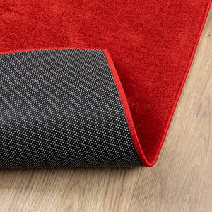 vidaXL Rug OVIEDO Short Pile Red 80x250 cm