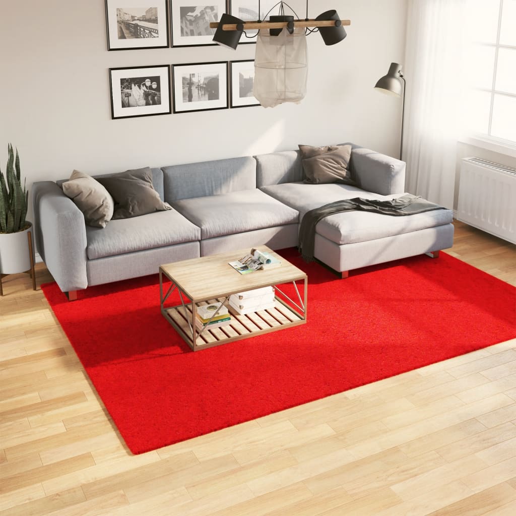 vidaXL Rug OVIEDO Short Pile Red 200x280 cm