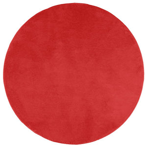 vidaXL Rug OVIEDO Short Pile Red Ø 120 cm