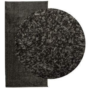 vidaXL Rug ISTAN High Pile Shiny Look Anthracite 100x200 cm