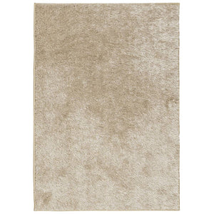 vidaXL Rug ISTAN High Pile Shiny Look Beige 120x170 cm