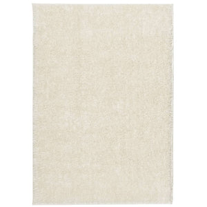 vidaXL Rug ISTAN High Pile Shiny Look Cream 160x230 cm