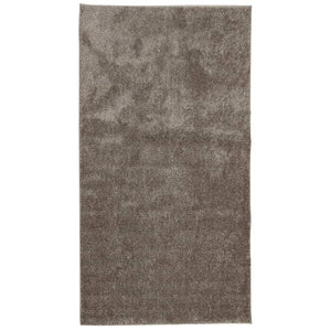 vidaXL Rug ISTAN High Pile Shiny Look Grey 80x150 cm