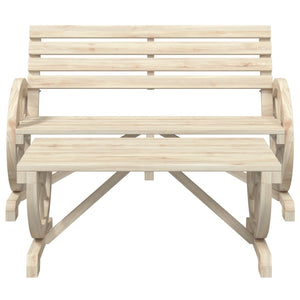 vidaXL 4 Piece Garden Lounge Set Solid Wood Fir