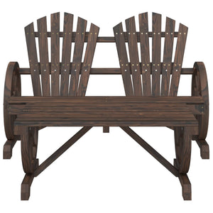 vidaXL 2 Piece Garden Lounge Set Solid Wood Fir