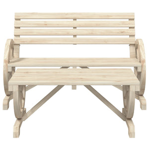 vidaXL 2 Piece Garden Lounge Set Solid Wood Fir