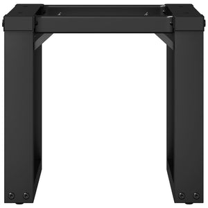 vidaXL Coffee Table Legs O-Frame 40x40x33 cm Cast Iron