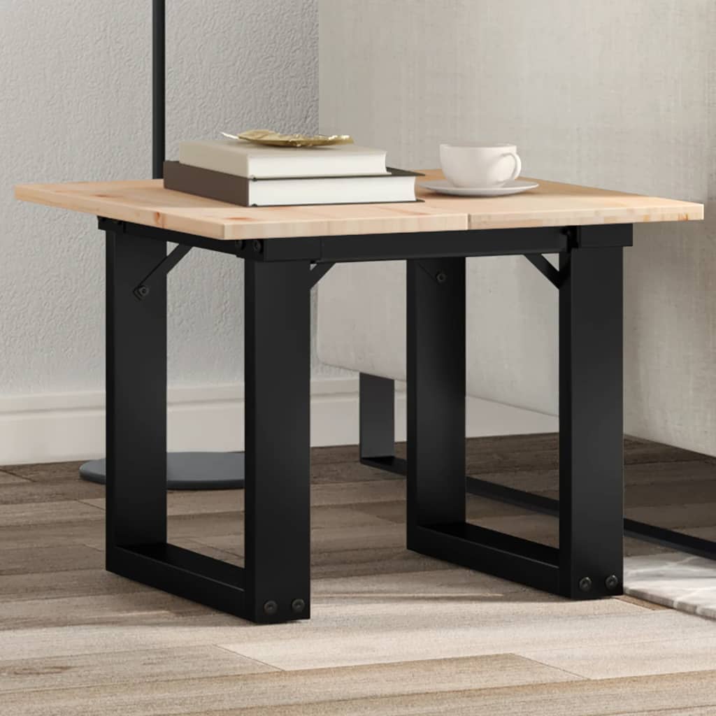 vidaXL Coffee Table Legs O-Frame 40x40x33 cm Cast Iron