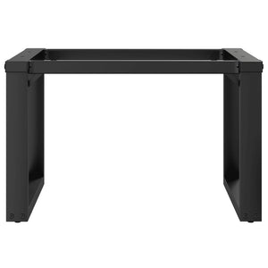 vidaXL Coffee Table Legs O-Frame 60x40x38 cm Steel