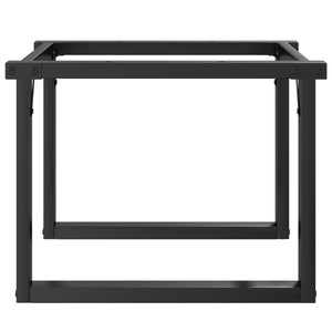 vidaXL Coffee Table Legs O-Frame 60x40x38 cm Steel