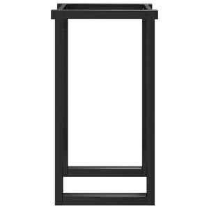 vidaXL Dining Table Legs O-Frame 60x50x73 cm Steel