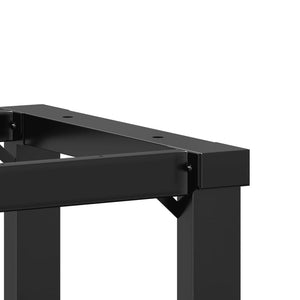 vidaXL Dining Table Legs O-Frame 60x50x73 cm Steel