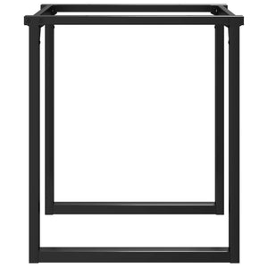 vidaXL Dining Table Legs O-Frame 60x60x73 cm Steel