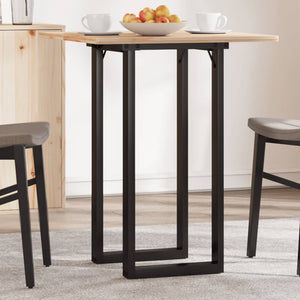 vidaXL Dining Table Legs O-Frame 80x40x73 cm Steel