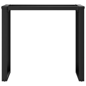 vidaXL Dining Table Legs O-Frame 80x40x73 cm Steel